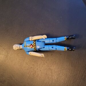 Blue Action Figure Toy